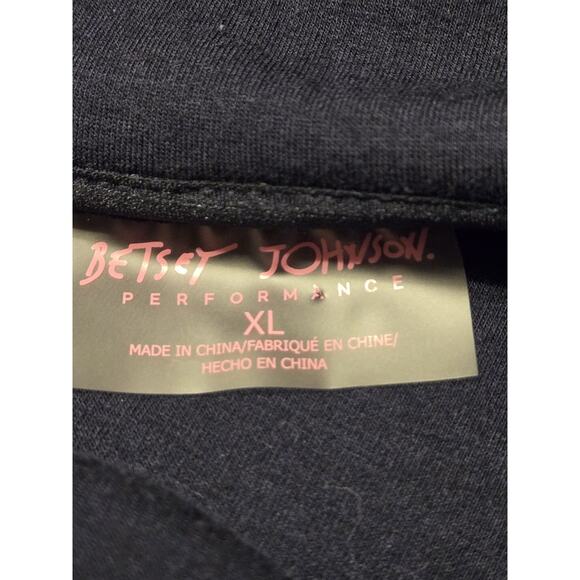 Betsey Johnson Performance Full Zip Asymmetrical Scuba Hoodie Blue Workout Trave - Picture 3 of 5